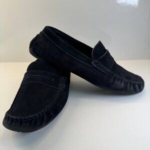 Armani Collezioni Men’s Suede Loafers – EU 42 – Made in Hungary